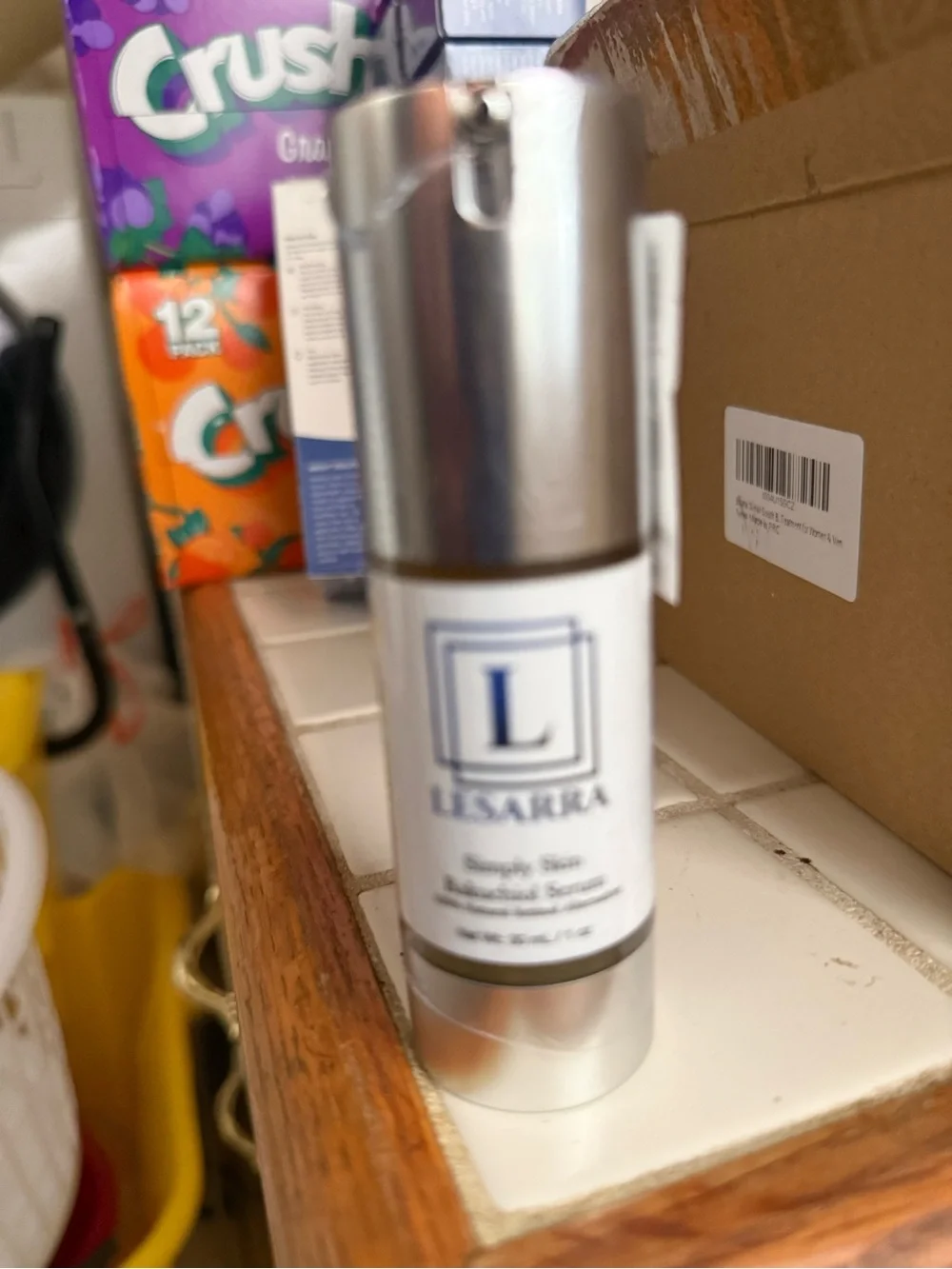 Lesarra Bakuchiol Face Serum – Silver Bottle, Natural Retinol Alternative